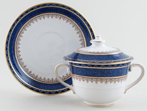 Cup and Saucer lidded c1930s